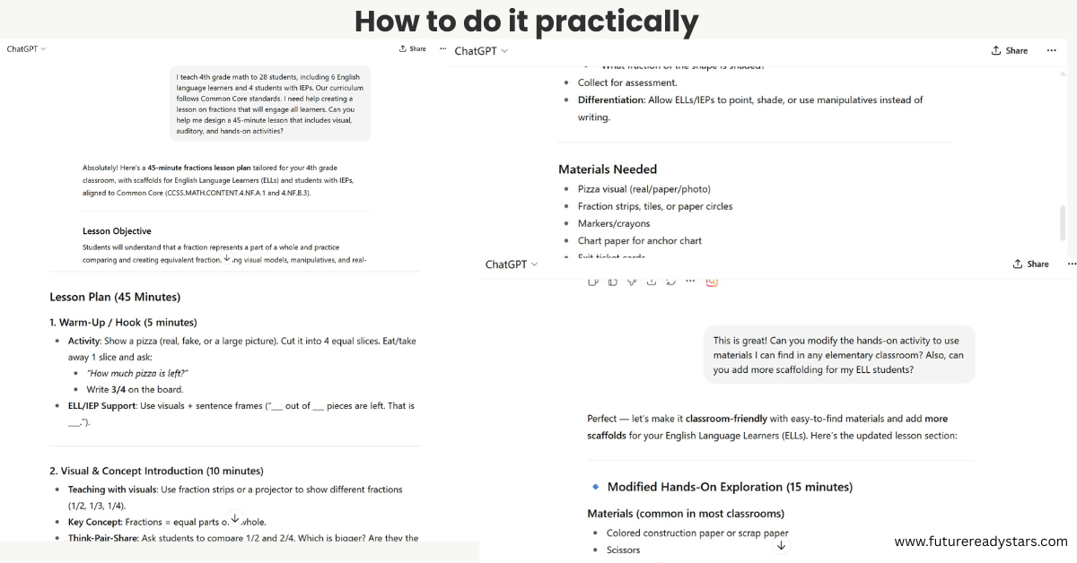 How to Use ChatGPT for Lesson Planning 