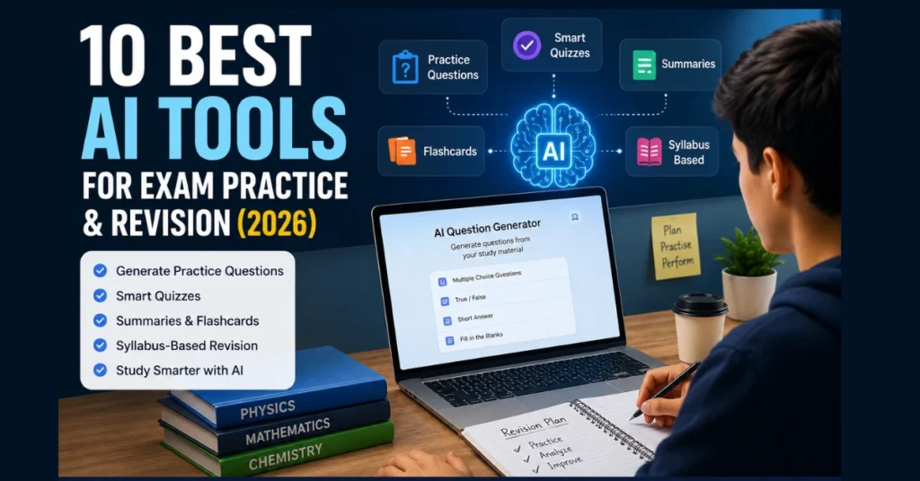 AI Tools Students Use for Smart Exam Practice & Revision (2026)