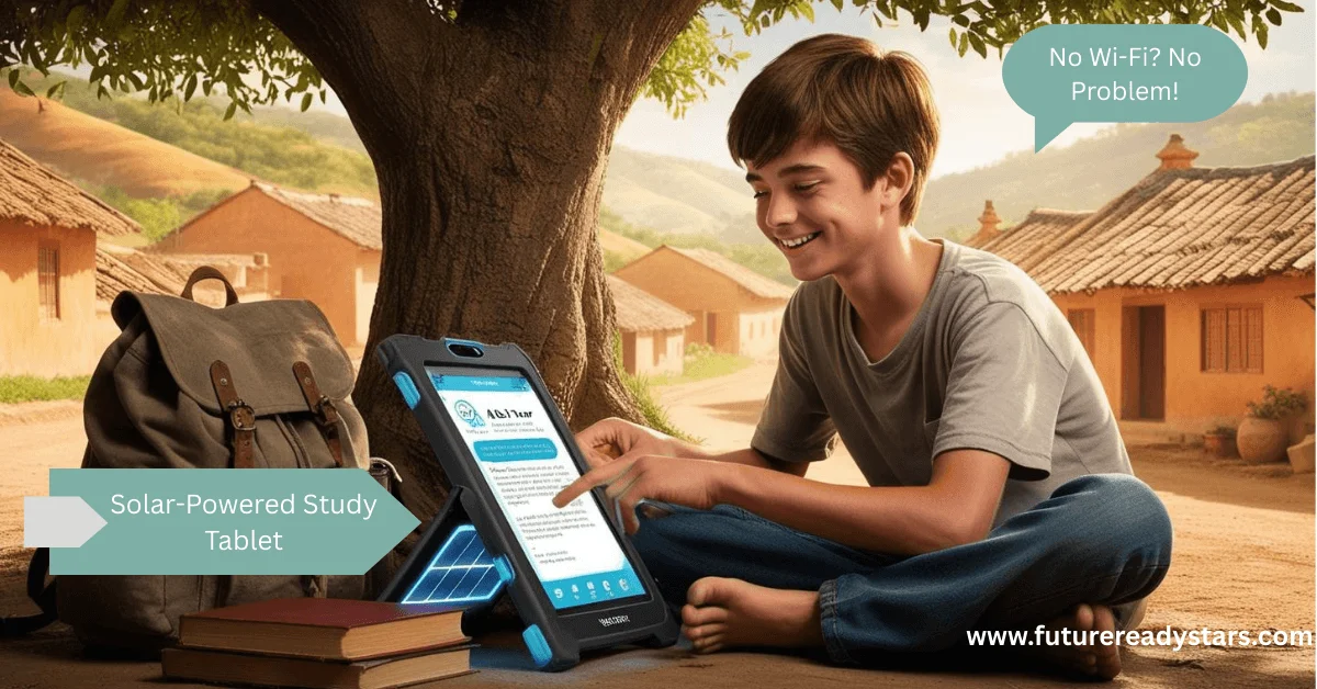 solar-powered-tablet for Ruler areas