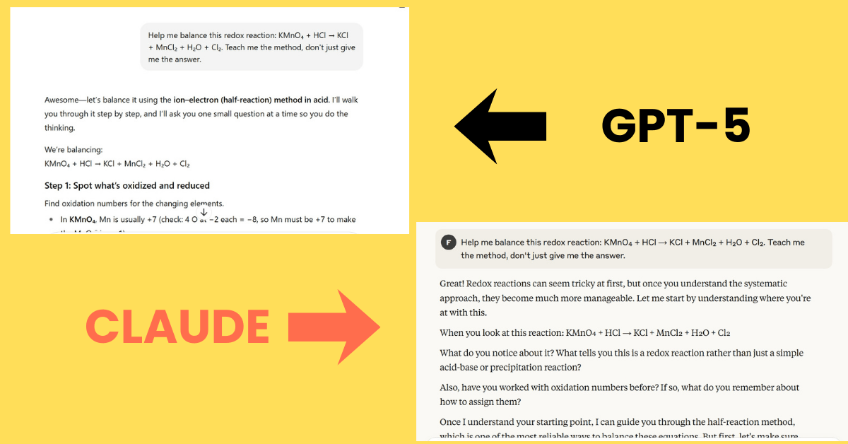 ChatGPT-5 Study Mode vs Claude Learning Mode