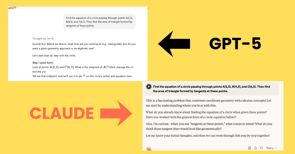 ChatGPT-5 Study Mode vs Claude Learning Mode