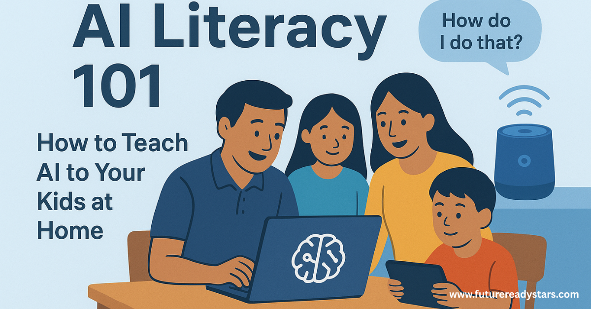 AI Literacy 101: How to Teach AI to Your Kids at Home (A Practical Parent’s Guide 2025)