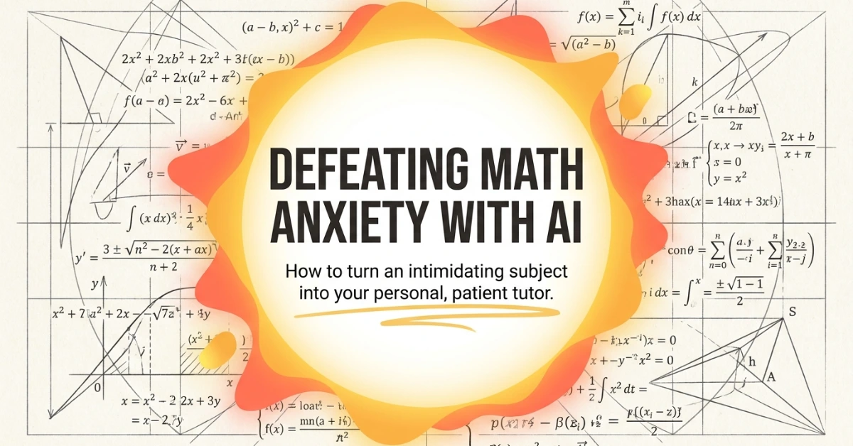 Fear of Mathematics? How Indian Students Can Use AI to Understand Difficult Math Concepts