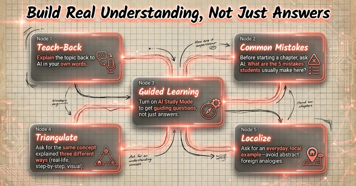 how to study with AI